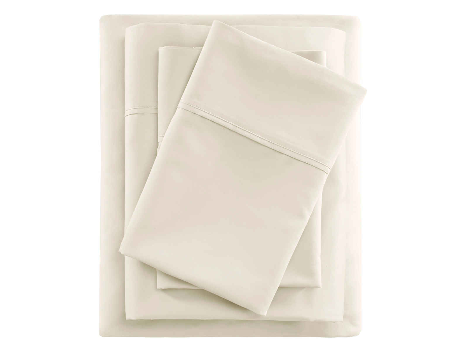 BeautyRest California King 600 Thread Count Cooling Cotton Sheet Set | Ivory